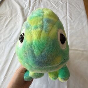 Build-A-Bear Green Tie-Dye Chameleon Stuffed Animal Plush